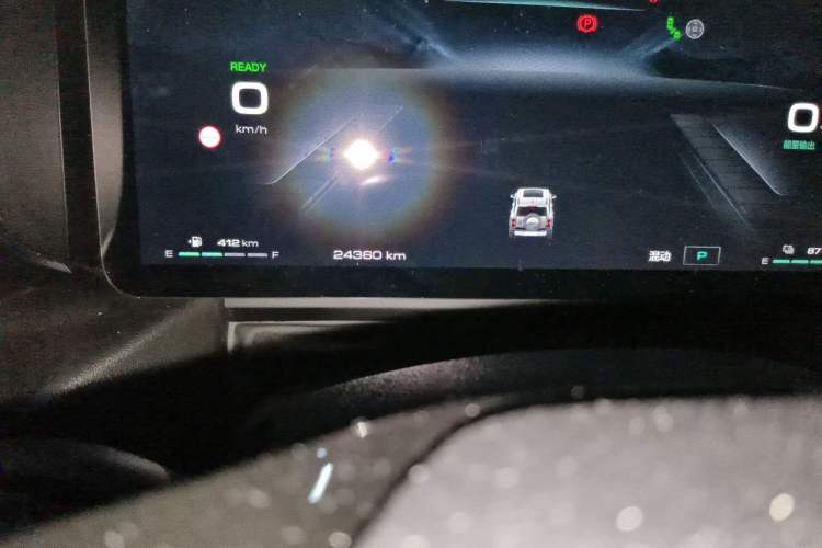 Used Haval Raptor New Energy 2024 Hi4 145 Cross-Over Edition Odometer Close Up