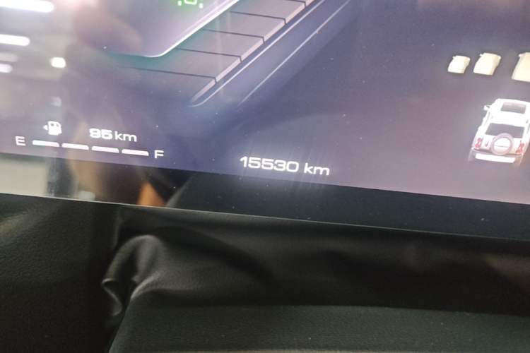Used Haval Raptor New Energy 2024 Hi4 145 Cross-Over Edition Odometer Close Up