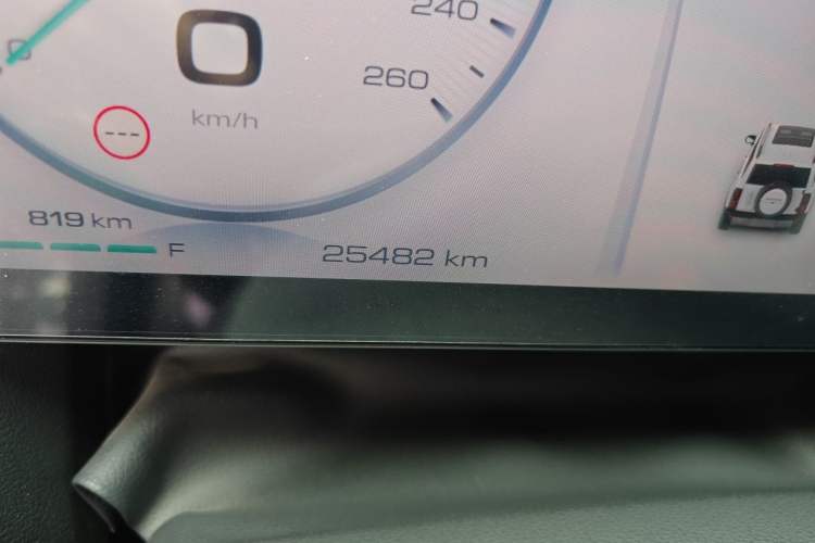Used Haval Raptor New Energy 2024 Hi4 145 Cross-Over Edition Odometer Close Up