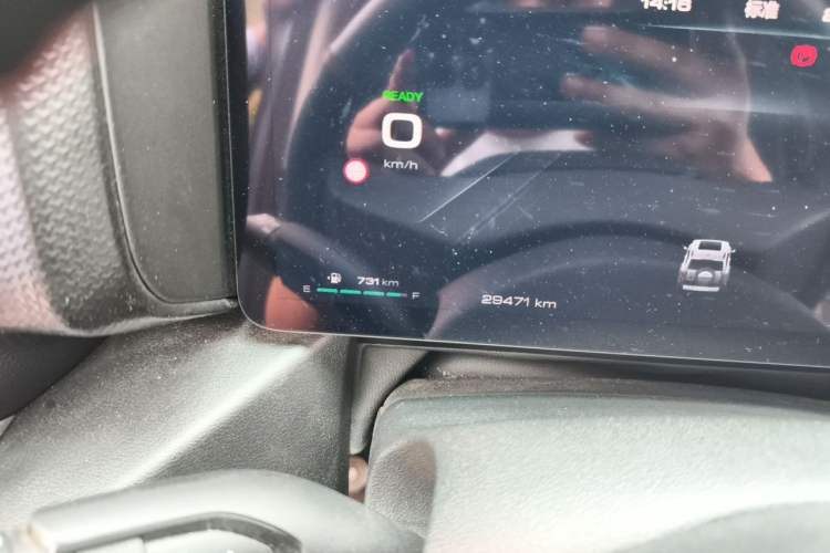 Used Haval Raptor New Energy 2024 Hi4 102 Pro Odometer Close Up