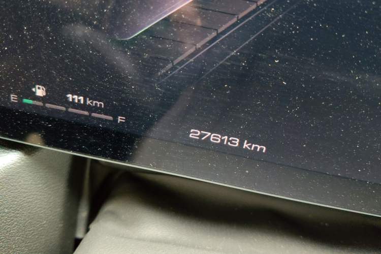 Used Haval Raptor New Energy 2024 Hi4 145 Pro Odometer Close Up