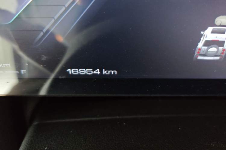 Used Haval Raptor New Energy 2024 Hi4 145 Pro Odometer Close Up
