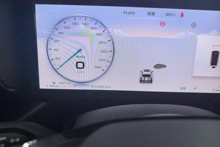 Used Haval Raptor New Energy 2024 Hi4 145 Cross-Over Edition Odometer Close Up