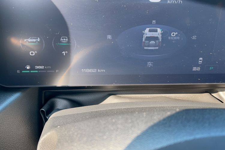 Used Haval Raptor New Energy 2024 Hi4 145 Cross-Over Edition Odometer Close Up