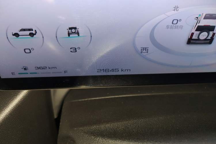 Used Haval Raptor New Energy 2024 Hi4 102 Pro Odometer Close Up