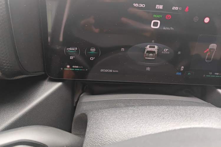 Used Haval Raptor New Energy 2024 Hi4 145 Pro Odometer Close Up