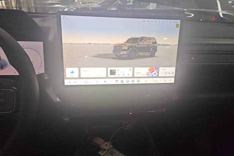 Used Haval Raptor New Energy 2026 Model Hi4 200 Ultra Audio And AC Panel