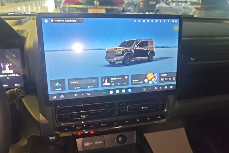 Used Haval Raptor New Energy 2026 Model Hi4 150 Ultra Flagship Edition Audio And AC Panel