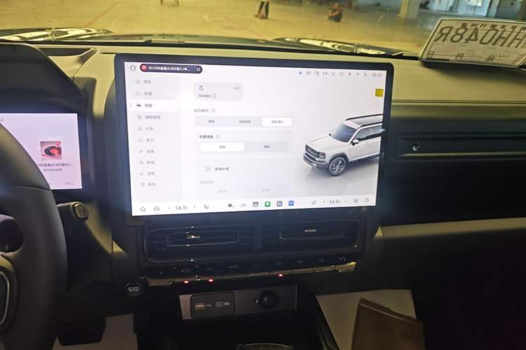 Used Haval Raptor New Energy 2026 Model Hi4 150 Ultra Flagship Edition Audio And AC Panel