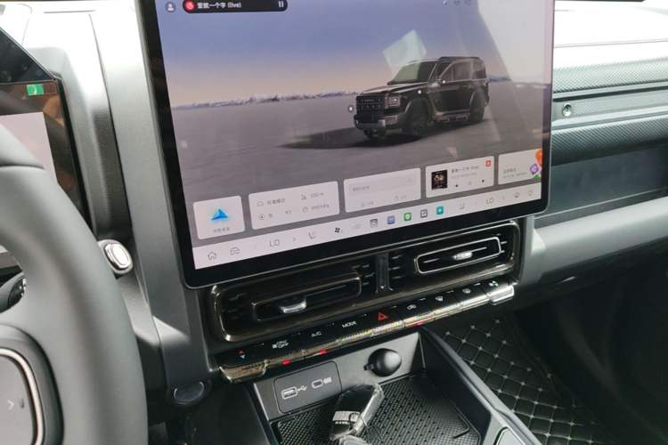 Used Haval Raptor New Energy 2026 Model Hi4 150 Ultra Audio And AC Panel