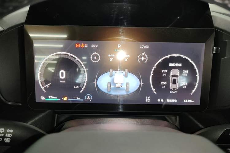 Used Haval Raptor New Energy 2026 Model Hi4 200 Ultra Flagship Edition Instrument Cluster