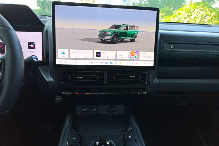 Used Haval Raptor New Energy 2026 Model Hi4 200 Ultra Flagship Edition Audio And AC Panel