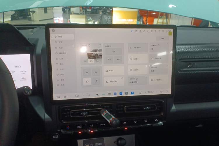Used Haval Raptor New Energy 2026 Model Hi4 200 Ultra Flagship Edition Audio And AC Panel