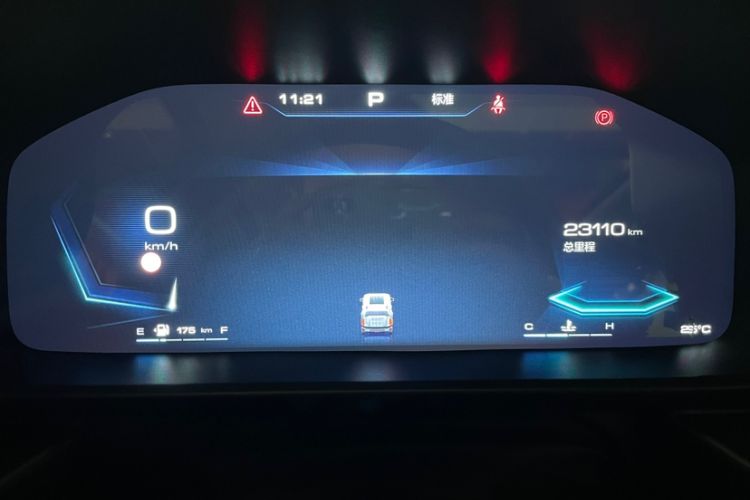 Used Haval X DOG 2022 1.5T DCT Two-Wheel Drive Trendy Edition Odometer Close Up