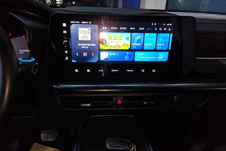 Used Haval X DOG 2022 1.5T DCT Two-Wheel Drive Trendy & Cool Edition Audio And AC Panel