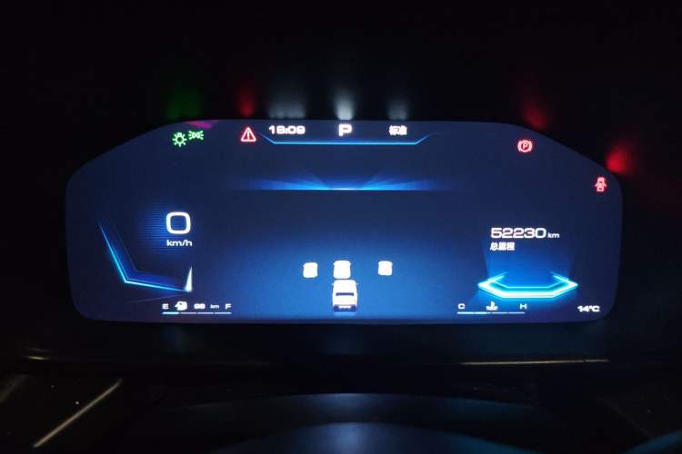 Used Haval X DOG 2022 1.5T DCT Four-Wheel Drive Trendy Wild Edition Instrument Cluster