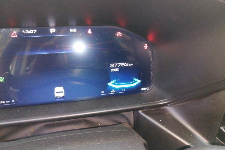 Used Haval X DOG 2022 1.5T DCT Two-Wheel Drive Trendy Sound Edition Odometer Close Up