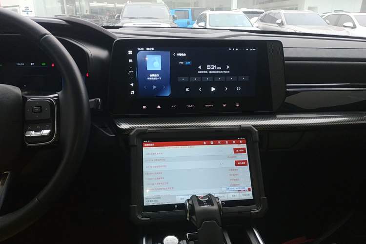 Used Haval X DOG 2022 1.5T DCT Four-Wheel Drive Trendy Wild Edition Audio And AC Panel