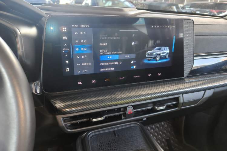 Used Haval X DOG 2022 1.5T DCT Two-Wheel Drive Trendy Edition Audio And AC Panel