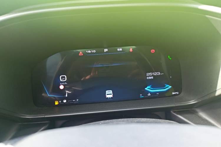 Used Haval X DOG 2022 1.5T DCT Four-Wheel Drive Trendy Wild Edition Instrument Cluster