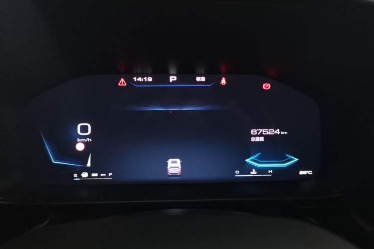 Used Haval X DOG 2022 1.5T DCT Two-Wheel Drive Trendy Edition Instrument Cluster