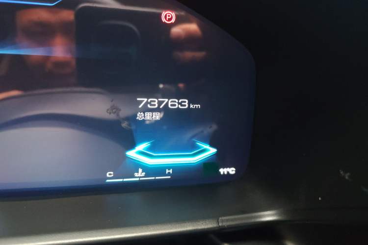 Used Haval X DOG 2022 1.5T DCT Four-Wheel Drive Trendy Wild Edition Odometer Close Up