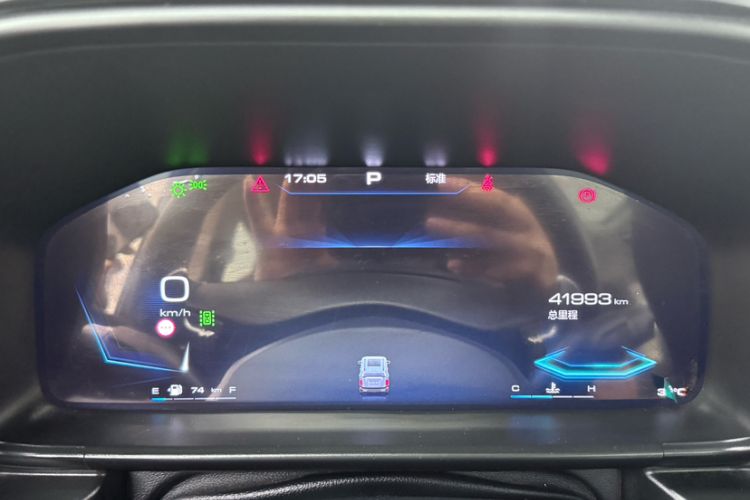 Used Haval X DOG 2022 1.5T DCT Four-Wheel Drive Trendy Wild Edition Odometer Close Up
