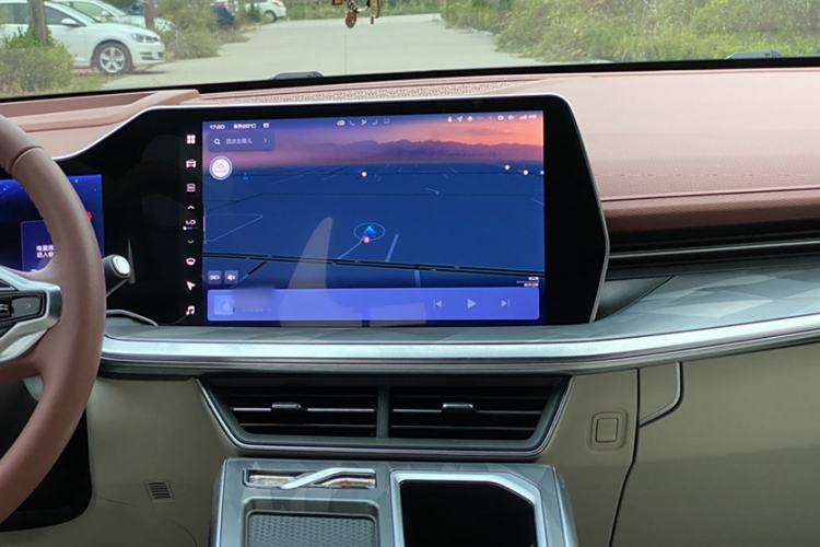 Used Haval XY 2022 2.0T ZhiZun Edition Audio And AC Panel