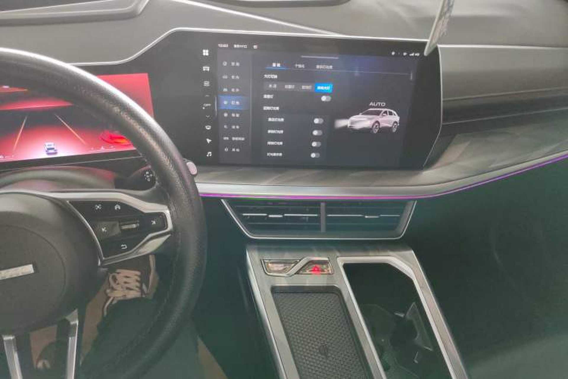 Used Haval XY 2022 1.5T ZhiZun Edition Audio And AC Panel