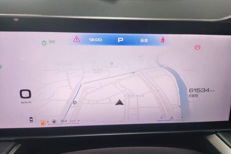 Used Haval XY 2022 1.5T Smart Edition Odometer Close Up