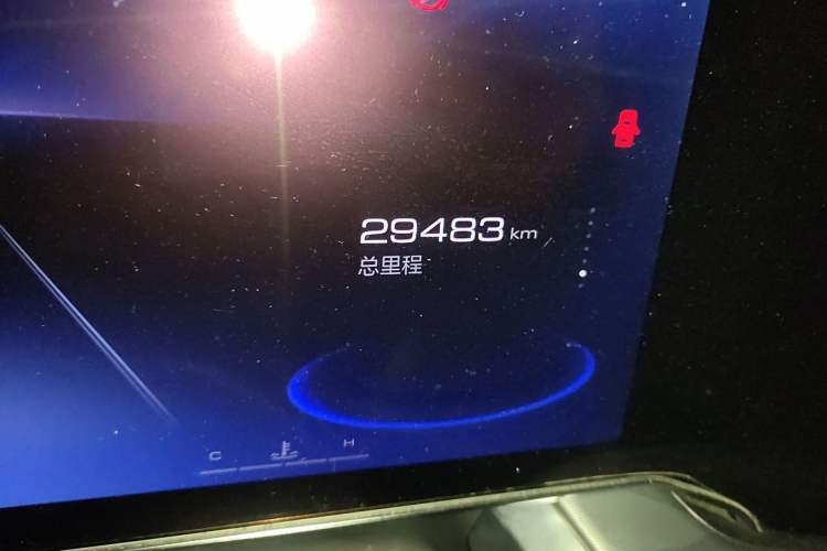Used Haval XY 2022 1.5T Smart Edition Odometer Close Up