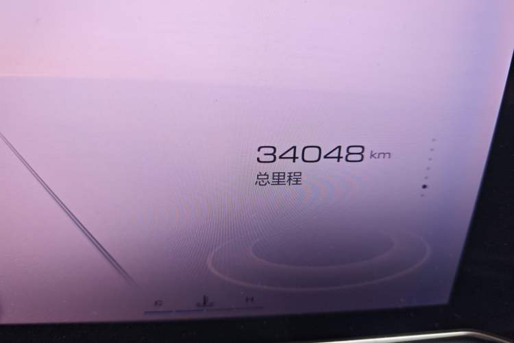 Used Haval XY 2022 1.5T Smart Edition Odometer Close Up