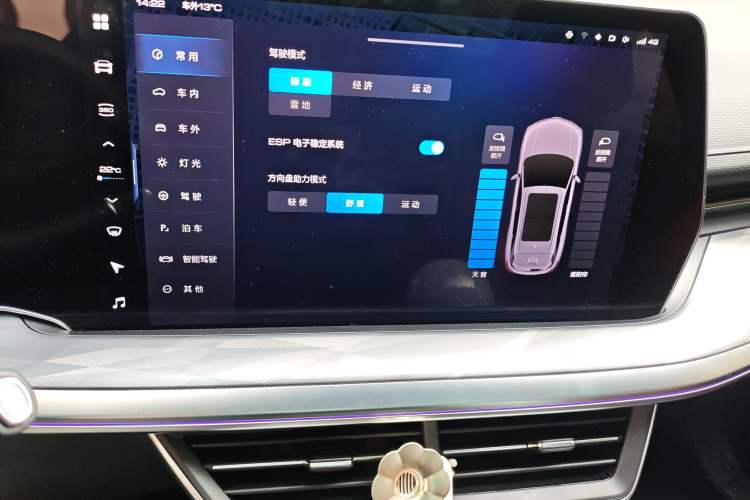 Used Haval XY 2022 1.5T Smart Enjoyment Edition DHT Audio And AC Panel