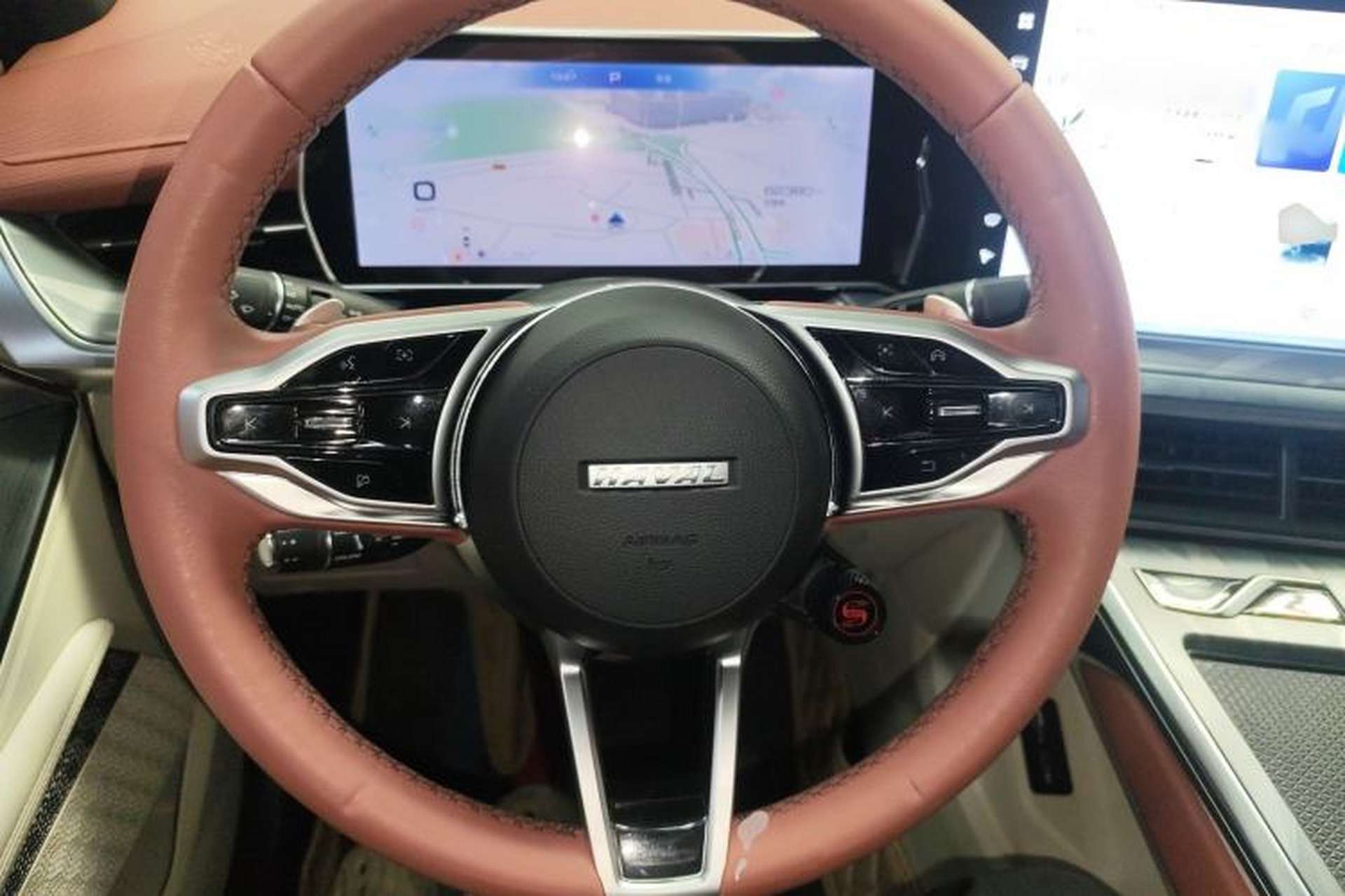 Used Haval XY 2022 2.0T ZhiZun All-Wheel-Drive Version Steering Wheel