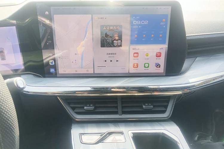 Used Haval XY 2022 1.5T ZhiZun Edition Audio And AC Panel