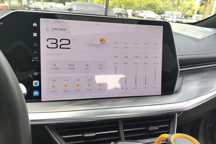 Used Haval XY 2022 1.5T Smart Edition Audio And AC Panel