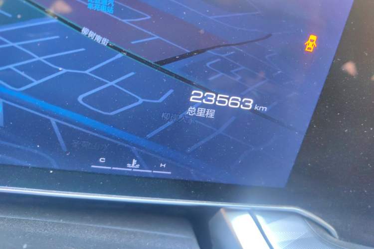 Used Haval XY 2022 1.5T Smart Edition Odometer Close Up