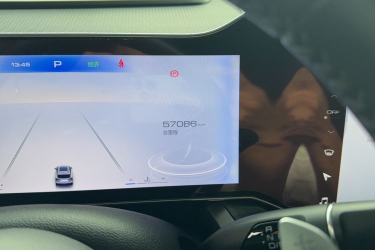 Used Haval XY 2022 2.0T Smart Edition Odometer Close Up
