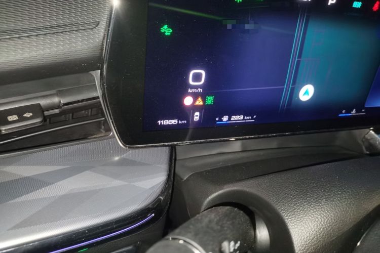 Used Haval XY 2022 1.5T ZhiZun Edition Odometer Close Up