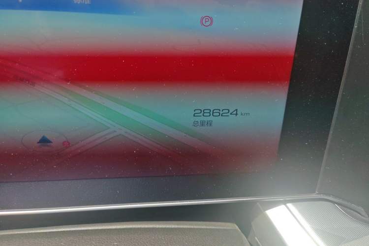 Used Haval XY 2022 1.5T Smart Edition Odometer Close Up