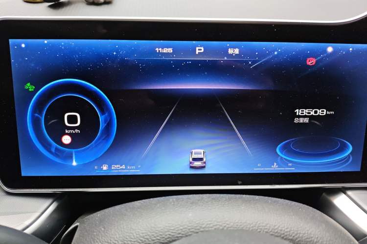 Used Haval XY 2022 1.5T Smart Edition Odometer Close Up