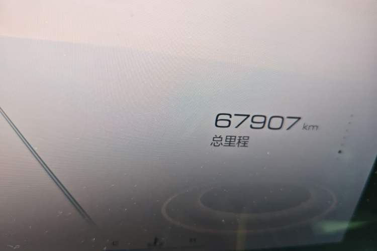 Used Haval XY 2022 2.0T ZhiZun All-Wheel-Drive Version Odometer Close Up