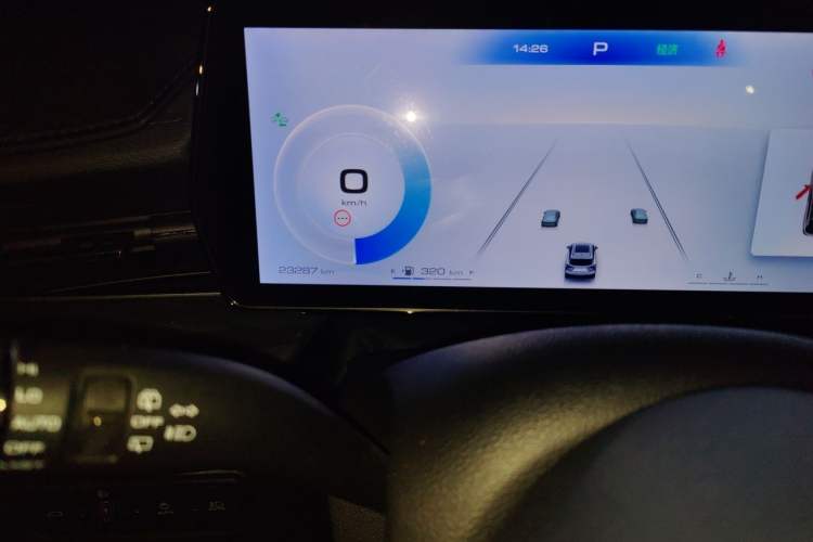 Used Haval XY 2022 1.5T ZhiZun Edition Odometer Close Up