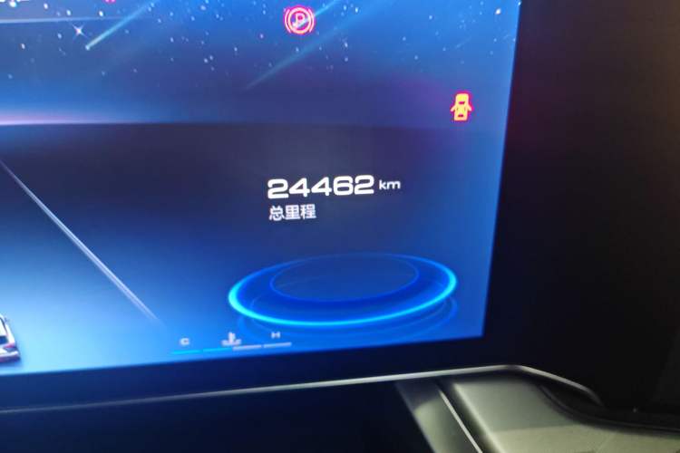 Used Haval XY 2022 1.5T Smart Edition Odometer Close Up