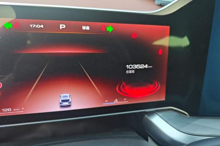 Used Haval XY 2022 1.5T Smart Edition Odometer Close Up