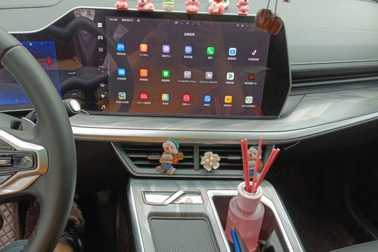 Used Haval XY 2022 2.0T Smart Edition Audio And AC Panel