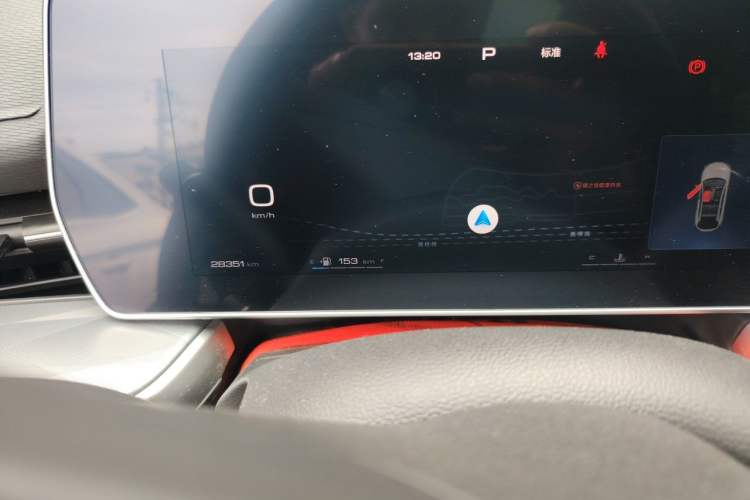 Used Haval XY 2022 1.5T Smart Edition Odometer Close Up