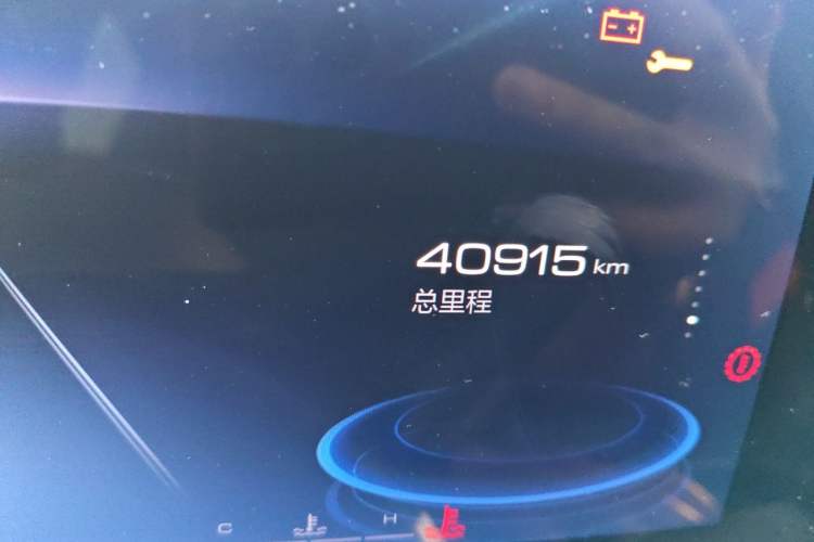 Used Haval XY 2022 1.5T Smart Edition Odometer Close Up