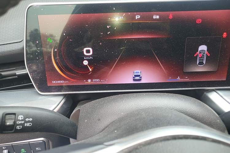 Used Haval XY 2022 1.5T Smart Edition Odometer Close Up