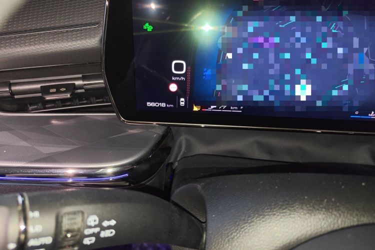 Used Haval XY 2022 1.5T ZhiZun Edition Odometer Close Up